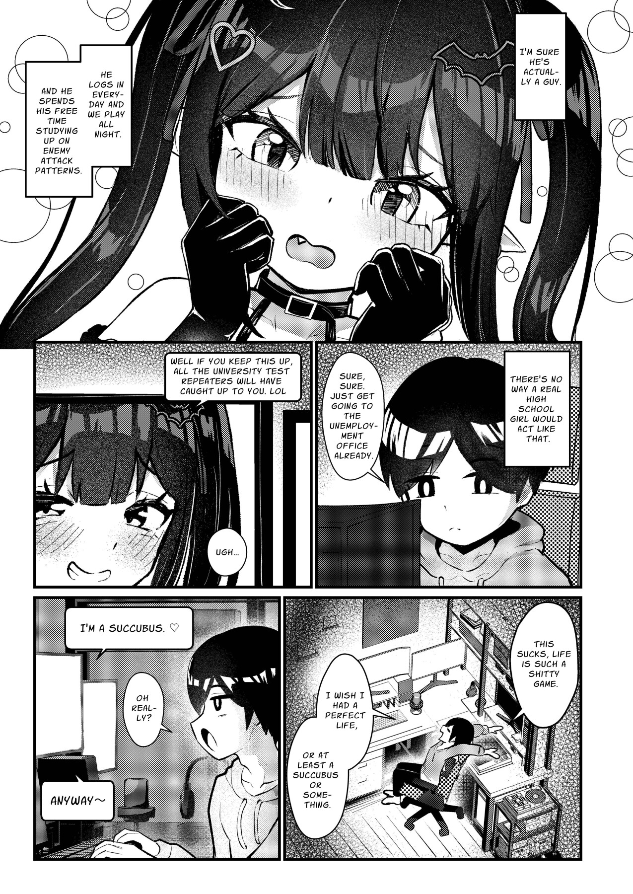Hentai Manga Comic-The Story Of A Corrupted Virgin Who Went To A Succubus's Offline Meeting And Ended Up Proposing With His Penis-Read-5